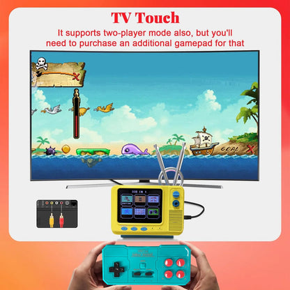 Retro Mini TV Game Console with Wireless Controller