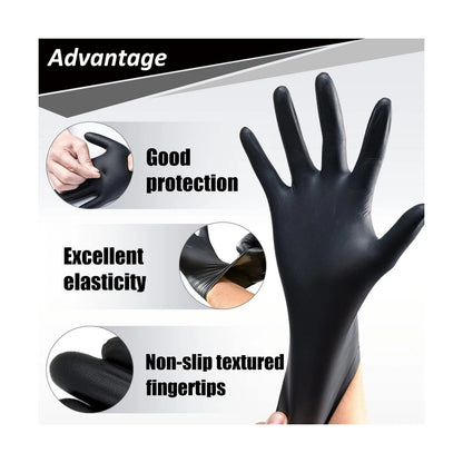 💯🧤High Elastic Protective Rubber Nitrile Gloves