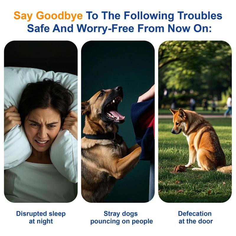 🎁The Best Promotion 49% OFF🔥Professional Sonic Emitters Dog Training Tool🐶🐶🐶