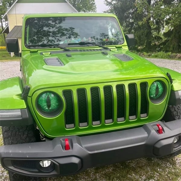 🔥  Beast Eyes Headlight Decals (1 Pair)