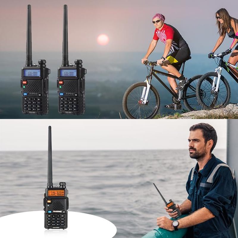 📻✨UV-5R Dual Band Ham Radio – Stay Connected Anywhere! 🌍🚶‍♂️