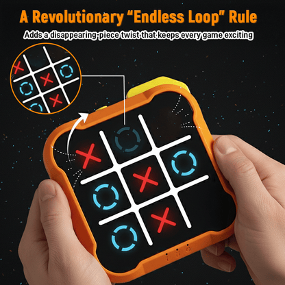 Electronic Tic-Tac-Toe Strategy Game
