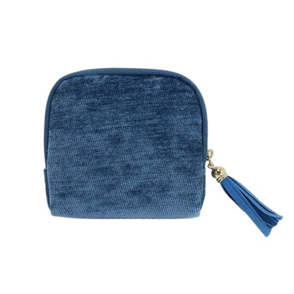 Jewelry Zippered Pocket Case Travel Jewelry Bag Portable Organizer