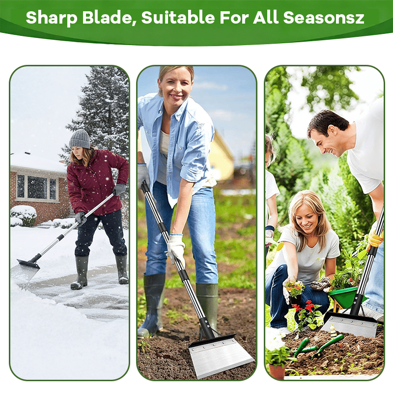 🏠Snow Melting Artifact❄️Heavy-Duty Multi-Purpose Garden Scraper & Ice Breaker
