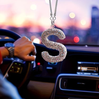 Bling Rear View Mirror Hanging Accessories