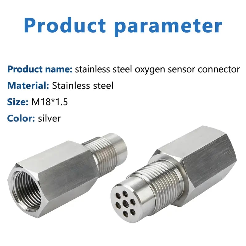 M18*1.5 58 MM  O2 Oxygen Sensor Filter Adapter