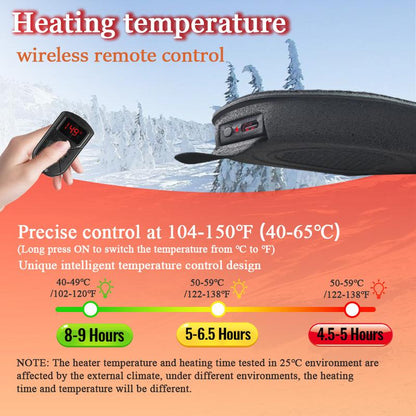 Heated Insoles with Remote Control 3 Heat Settings