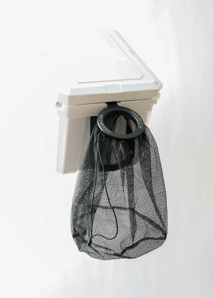Cooler Can - Outdoor Cooler Trash Can Accessory - Matte Black Finish