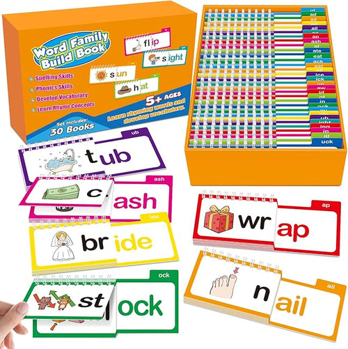 30 Read and Rhyme Flip Books