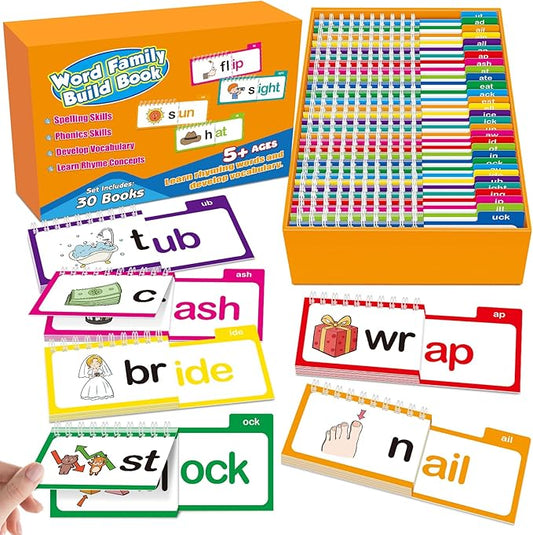 30 Read and Rhyme Flip Books