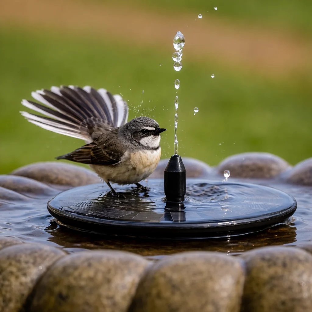 ☀️ Solar-Powered Fountain ✨Garden Oasis, No Wires No Hassle💦