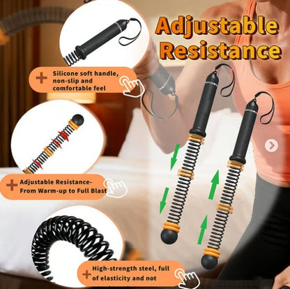 Adjustable Ropeless Battle Ropes Training