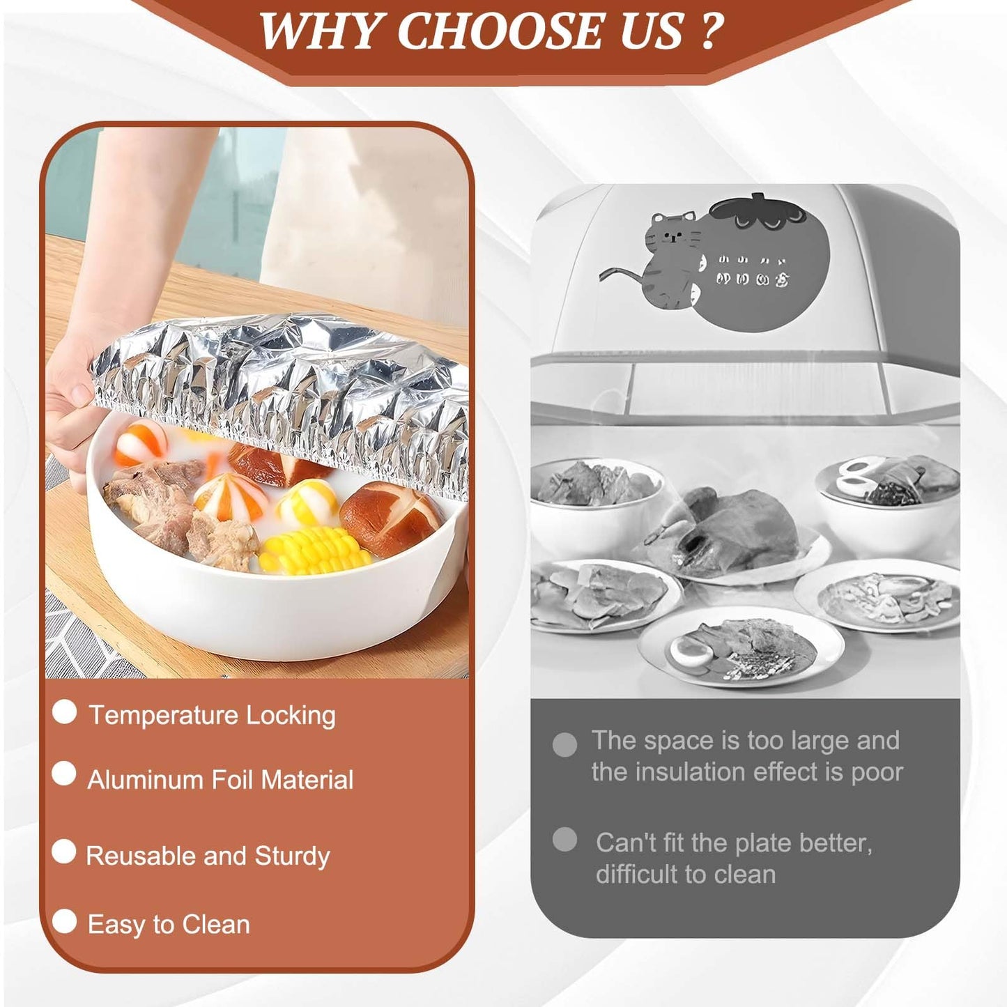 Aluminum Foil Food Covers