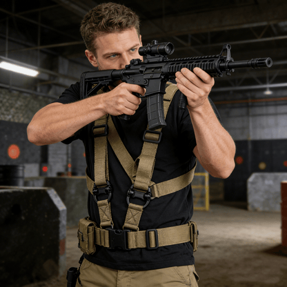 2-Point Sling Set with Fast Adjust Mount Straps and QD Swivels