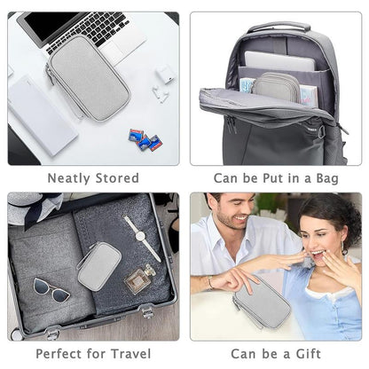 🔥Last Day 49% OFF - Travel Cable Organizer Pouch, Double Layers All-in-One Storage Bag for Cord