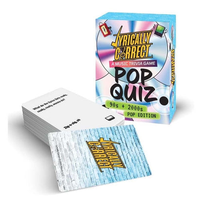 🎶Lyrically Correct Pop Quiz 90s & 2000s Edition Music Trivia Game