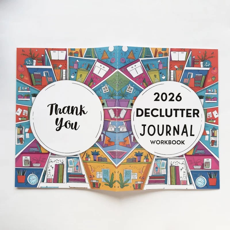 🔥LAST DAY 50% OFF - ✍️2026 Declutter Journal Workbook