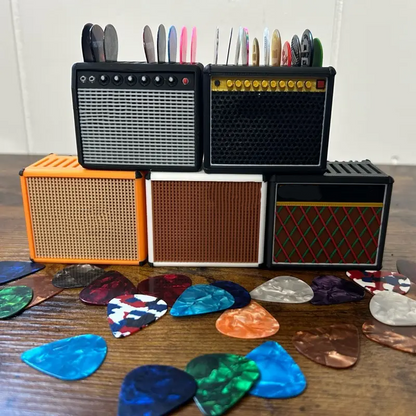 Mini Guitar Amp Pick Holder