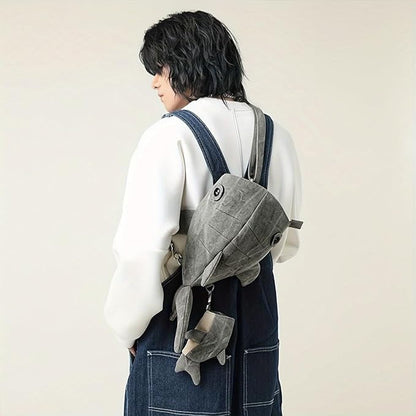 Unisex Whale Shark Crossbody Bag