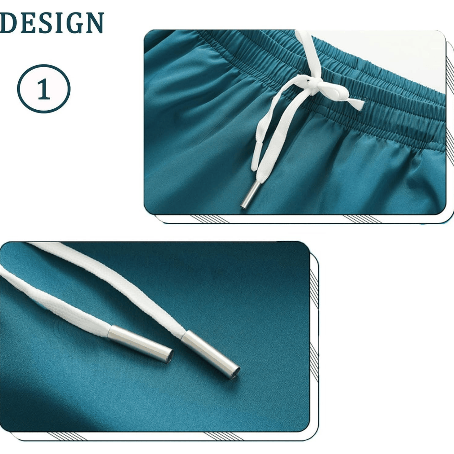 🔥🏃‍♂️Men’s 5-Inch Running Shorts – Quick-Dry Athletic Gym Shorts (1 Set OF 5 Pack)