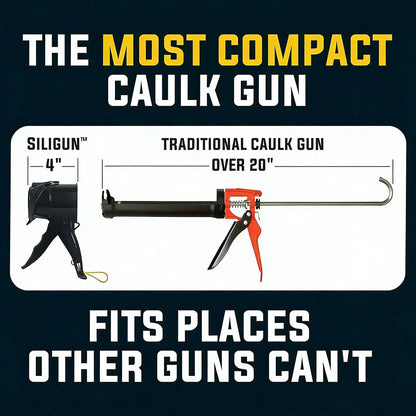 🔥🛠️ Caulking Gun –  Anti-Drip, 12:1 Thrust Ratio