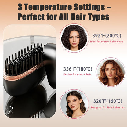 💖 Mini Portable Hair Straightener