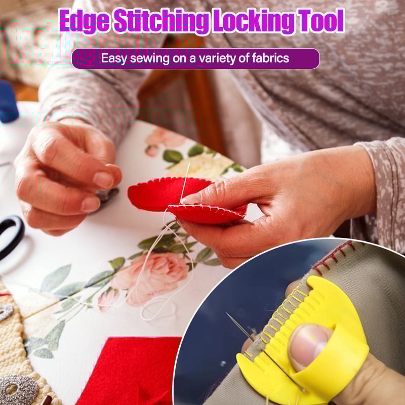 🔥 Edge Stitch Lock & Sewing Gauge