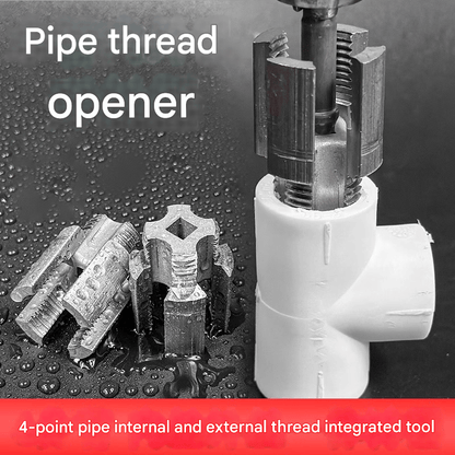 🔥Integrated Internal & External Pipe Threading Tool