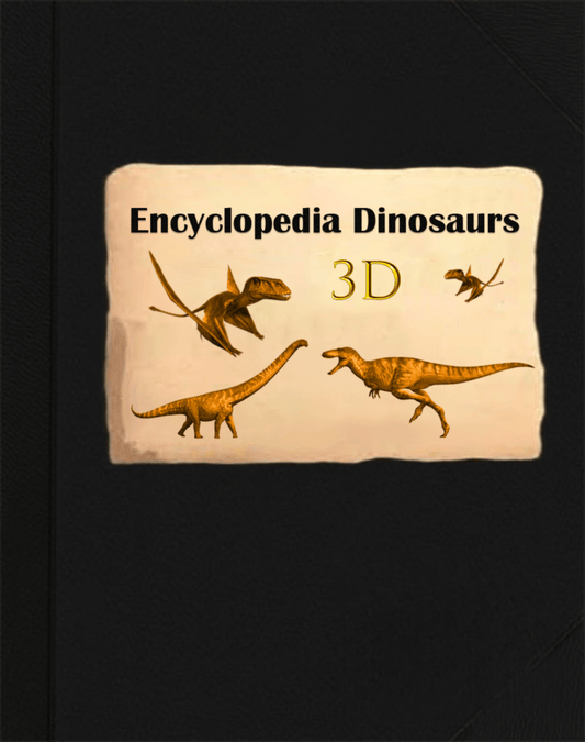 🦖3D Encyclopedia Prehistorica Dinosaurs📙HARDCOVER