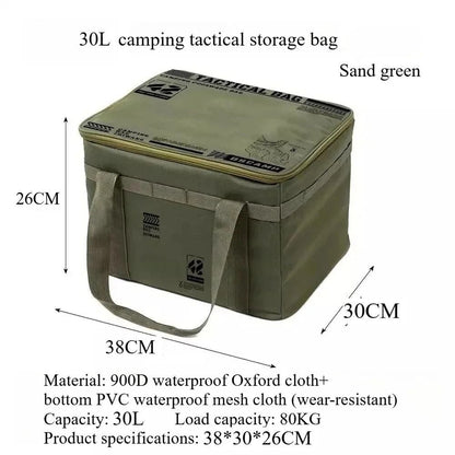 🔥Hot Sale 49% OFF🔥Large Capacity Outdoor Folding Storage Bag Waterproof Portable Camping & Picnic Organizer