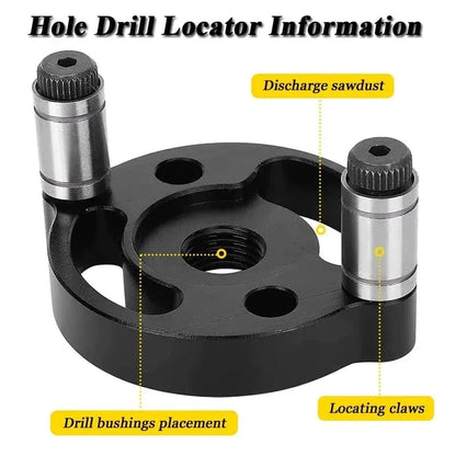 🔥Self-Centering Doweling Jig – Precise Drill Guide for Woodworking Holes