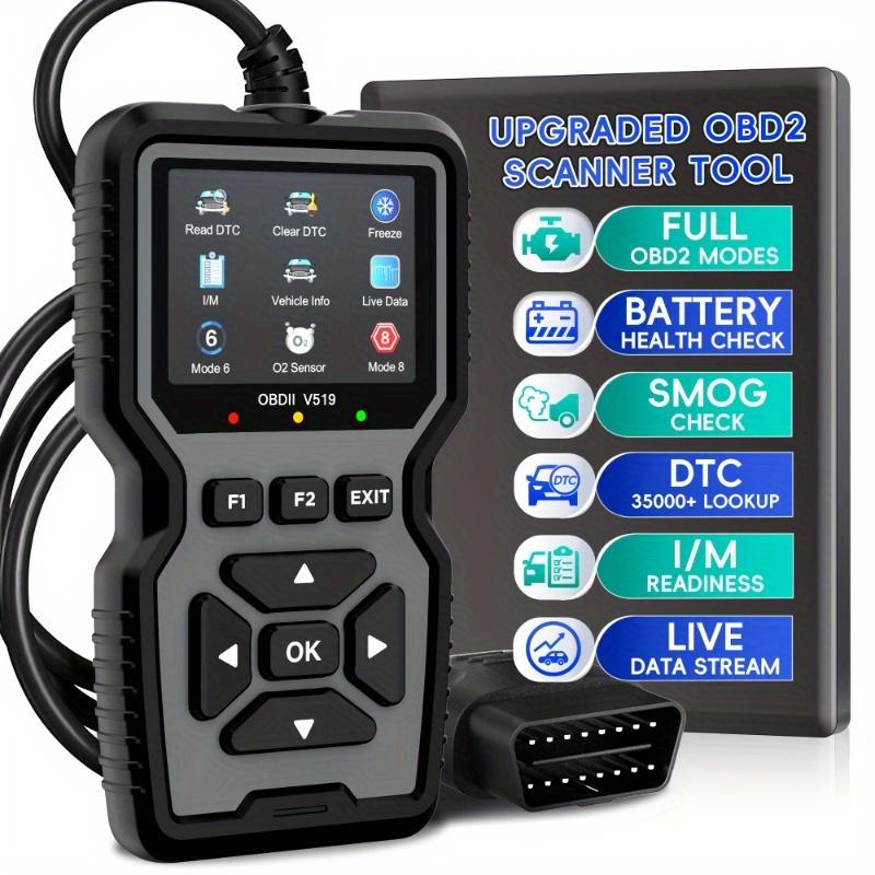 🔥OBD2 Advanced Diagnostic Tool Professional Engine Code Reader Reset Real-Time Data