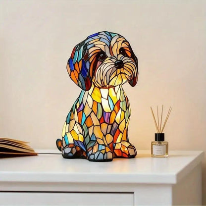 🐶3D Table Lamp Cute Dog Home Room Decor