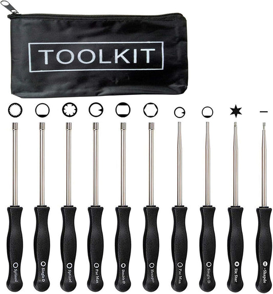 🔧 10-Piece Carburetor Adjustment Tool Set