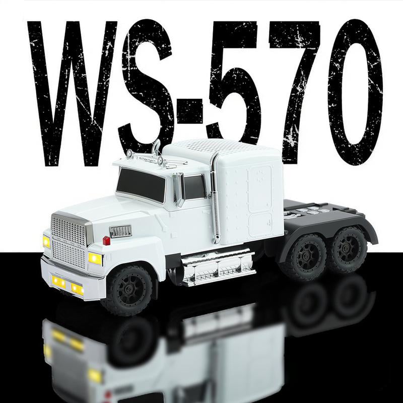 🔥LAST DAY ONLY 49% OFF🔥🚚WSTER WS-570 Big Truck Model Bluetooth Speaker with USB TF Card AUX FM Radio TWS Pairing