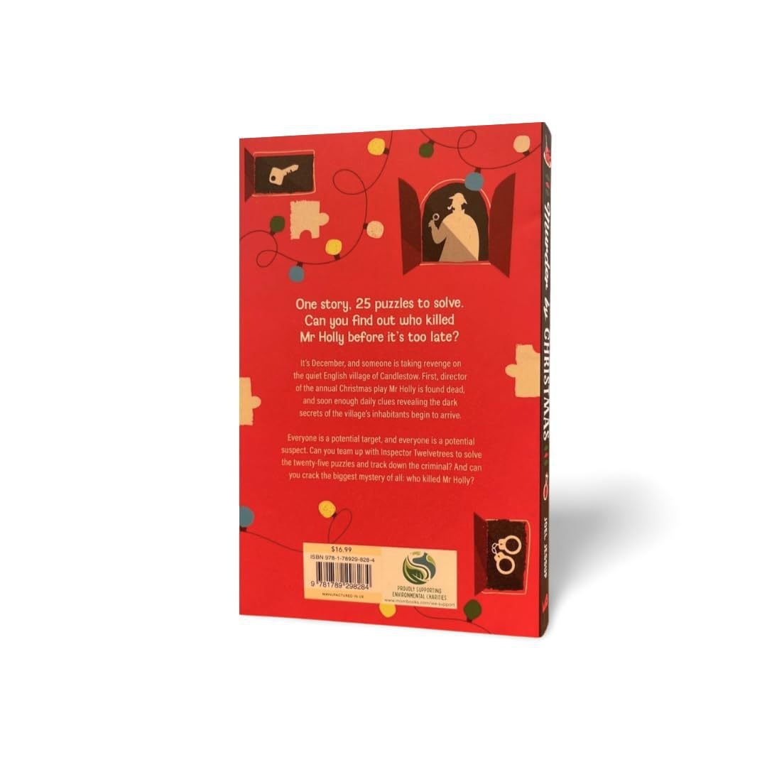 Murder by Christmas: 25 Puzzles to Solve the Crime