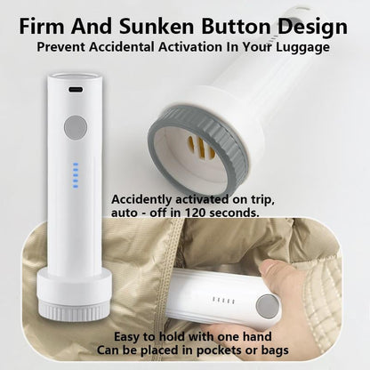 Cordless Travel Vacuum Storage Compression Bag Set