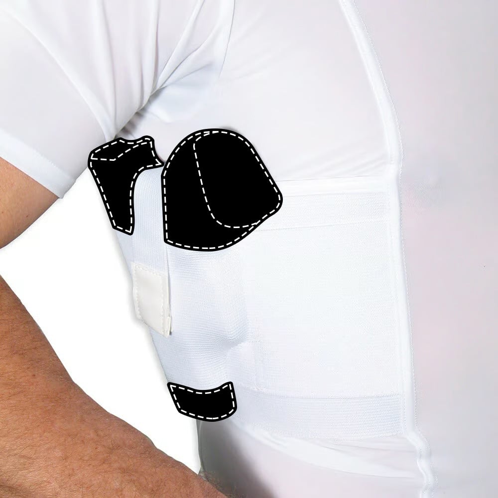 Ghost Tee-Concealed Carry Crew Neck Tee