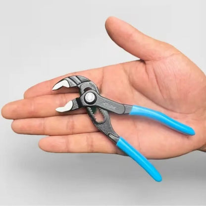 Groove Joint Pliers 5 Inch with Fast Adjustable Pliers V-Jaw Tongue and Groove Pliers Wrench for Water Pump