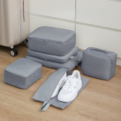 6-Piece Travel Compression Bags Set