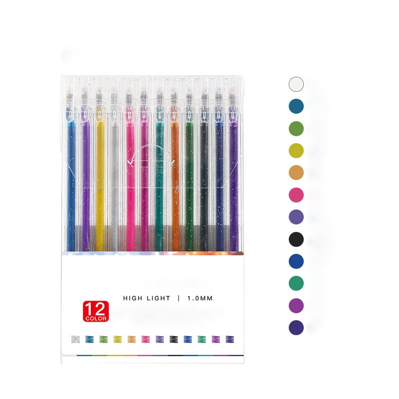 🎁 Glitter Gel Pen Set