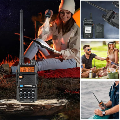 📻✨UV-5R Dual Band Ham Radio – Stay Connected Anywhere! 🌍🚶‍♂️