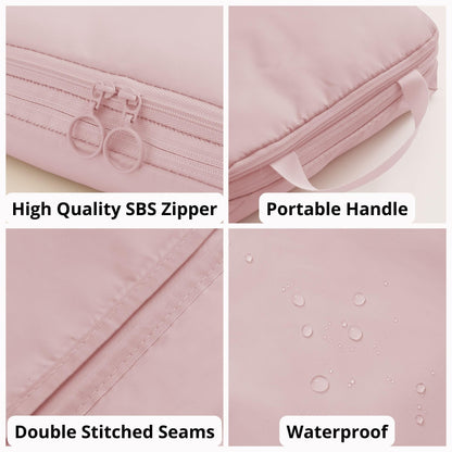 6-Piece Travel Compression Bags Set