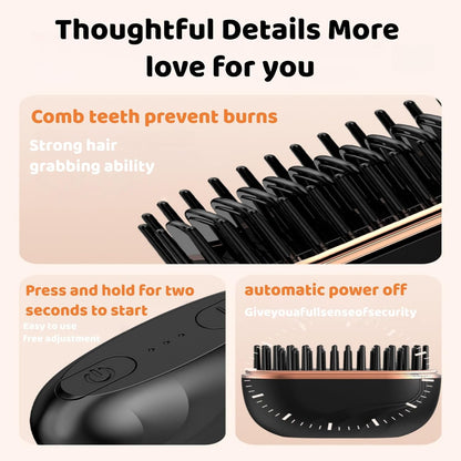 💖 Mini Portable Hair Straightener