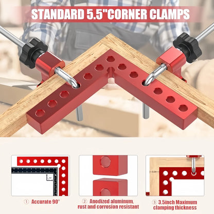 90 Degree Aluminum Corner Clamps