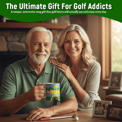 Interactive Golf Coffee Mug Set