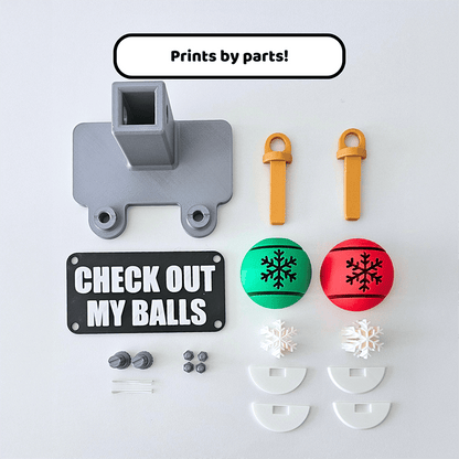 Christmas Trailer Hitch