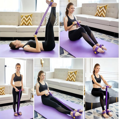 8-Tube Pedal Resistance Device - Detachable And Adjustable Pedal Resistance Device