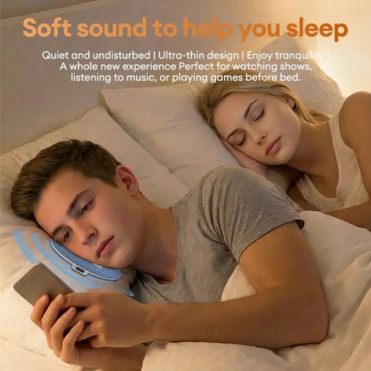 S1 Ultra-Thin Bluetooth Pillow Speaker with Bluetooth 6.0