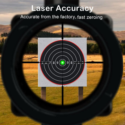 Professional Aperture Red/Green Aiming Kit Aperture Aiming with 32adapters